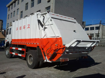 ساينو تراك SWZ 4X2 القمامة المطحنة شاحنة / شاحنة القمامة القمامة القمامة الخلفية نموذج QDZ5120ZYSZJ