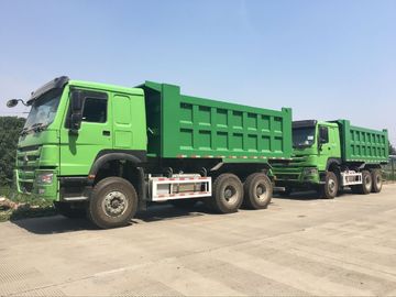 اثيوبيا نموذج الثقيلة شاحنة قلابة ، شاحنة تفريغ howo 336hp ZZ3257N3447A1