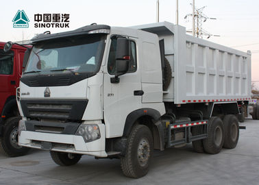 13R22.5 الإطارات بلا أنابيب Sinotruk Howo 6x4 Dump Truck A7 371hp 20CBM