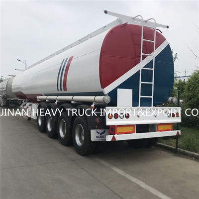 3 Axles 45000 50000 Liters Heavy Duty Semi Trailers Oil Diesel Fuel Tanker