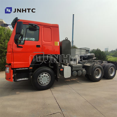 Howo Used Tractor Head Trailer 95 Km/h 30 Tons 6x6