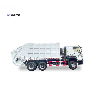 16CBM معلقة دلو القمامة المطحنة شاحنة ساينو تراك هووا