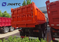 قبالة الطريق 20 Cbm Orange Sinotruck Dump Truck HOWO 6x4