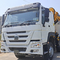 شاحنة شحن جديدة من طراز سينوتروك 10 طن رافعة قابلة للطي 12 عجلة 400 حصان للبيع
