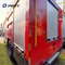 HOWO 4*4 شاحنة مكافحة الحرائق HOWO 5000L خزان رغوة المياه شاحنة إطفاء شاحنة مكافحة الحرائق الصغيرة شاحنة مكافحة الحرائق