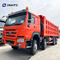 شاحنة الصينوتروك هوو 400 حصان 12 عجلة شاحنات 20 مكعب للعمل في البناء