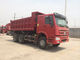 16m³ 6x4 336hp HOWO شاحنة تفريغ الثقيلة للنقل التربة / الرمال