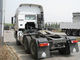 25 طن أبيض Howo ساينو تراك شاحنة جرار 6 × 4 Wd615.47 مع مقاومة الاصطدام العالي