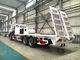 10 إطارات ساينو تراك Howo7 شاحنة بضائع ثقيلة 30-40T مسطحة مع سلم 6 × 4 Euro2 371hp