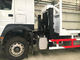 SINOTRUK 6 × 4 شاحنة بضائع ثقيلة هبوط نظام رفع الساق لالمقطورة نصف مقطورة