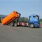 شاحنة جمع القمامة القابلة للإزالة HOWO 6X4 لون أصفر 290/336 / 371hp