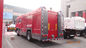 شاحنة إطفاء الانقاذ قاعدة العجلات 4600mm ، نموذج شاحنة إطفاء الحريق مع 4 أبواب