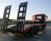 12 عجلات شاحنة مسطحة سحب الشاحنة / الشاحنات التجارية الثقيلة مع Platfrom
