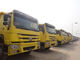 الأصفر 371hp 20M3 RHD ساينو تراك HOWO 6X4 تفريغ شاحنة لتحميل 40-50 طن