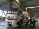 HOWO شاحنة خلط الاسمنت 10 عجلات Euro 2 10m3 400L Fuel tank