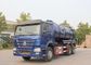 336HP الأزرق لون مياه الصرف الصحي شاحنة النفايات 6 × 4 شاحنة شفط المياه فراغ شفط