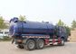 20CBM LHD 336HP مياه الصرف الصحي شاحنة التنظيف مع توفير الوقت مضخة فراغ