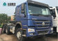SINOTRUK HOWO 6X4 10 عجلات Euro2 420hp الثقيلة رئيس جرار شاحنة
