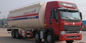 350hp الأبيض والأحمر اللون خزان الوقود شاحنة ، شاحنة خزان السائل 8x4 40000L