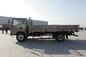 HOWO 4 × 2 الشاحنات التجارية الخفيفة توفير الوقود البني اللون 160hp 8.2t المحور الخلفي