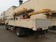 5T شاحنة جبل كرين من ساينو تراك HOWO مع Xcmg كرين 4X2 6 عجلات مع صندوق البضائع 10T