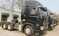 336hp Euro 3 Howo A7 Howo Tractor Truck In White Color Iso Passed