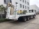 ساينو تراك HOWO 6X4 شاحنة بضائع ثقيلة سرير منخفض 290HP HF7 / HF9 المحاور الأمامية 40 طن