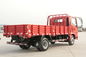شاحنة خفيفة حمراء HOWO ، شاحنات تجارية خفيفة الوزن 4 × 2 سعة 5 طن