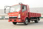 شاحنة خفيفة حمراء HOWO ، شاحنات تجارية خفيفة الوزن 4 × 2 سعة 5 طن