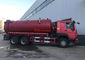 95 كم / ساعة 10M3 16M3 شاحنة شفط مياه الصرف الصحي 4x2 Euro 2 LHD