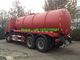 95km / H 17CBM 6x4 شاحنة شفط مياه الصرف الصحي مع مضخة إيطاليا Pto