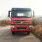 ساينو تراك هووا 12 عجلات 8 × 4 شاحنة بضائع مسطحة شاحنة ثقيلة شاحنة لوري فان تحميل