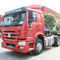 Sinotruk Howo 400L Tanker Diesel Tractor Truck 4x2 102km / h