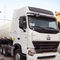 ساينو تراك HOWO A7 371hp شاحنة خزان وقود الزيت Euro2 Euro3 25000L 6x4
