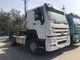 HOWO 4x2 Drive Prime Mover Truck 6 Wheeler 290HP 336HP سحب رأس