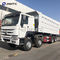 HOWO 8x4 Euro2 371hp شاحنات قلابة ثقيلة مع جسم شحن 7.2m