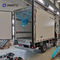 ساينو تراك HOWO Euro2 ثلاجة فريزر لقاح شاحنة 5 طن 4 × 2 6 عجلات خفيفة