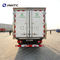 HOWO 4X2 8000kg Light Duty Commercial Trucks ثلاجة صندوق شاحنة فريزر Van