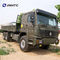 ساينو تراك 6 × 6 ذات الدفع الرباعي شاحنات عسكرية للجيش شاحنة بضائع