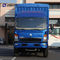 HOWO 4x2 Light Duty Commercial Truck Transport Cargo Box Wagon Van Truck