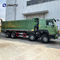 HOWO 6X4 371HP Green 20 Cubic Tipper Truck With U Type Cargo Body